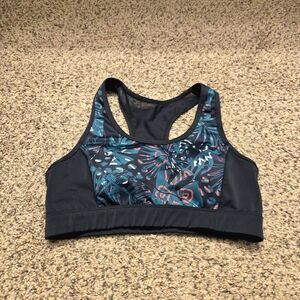 Floral Print Sports Bra